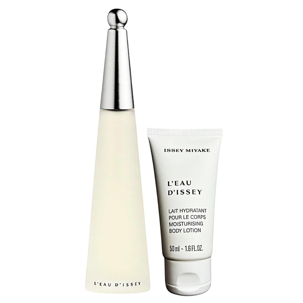 Cofanetto Issey Miyake: L'Eau d'Issey Eau De Toilette donna 50ml + L'Eau d'Issey Lozione Corpo Idratante 50ml