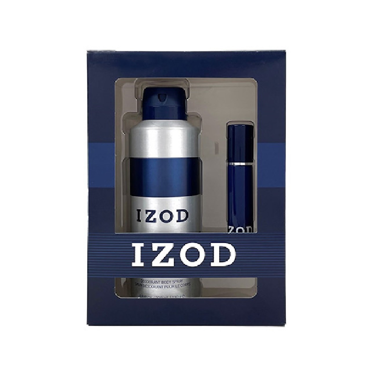 Set Izod: Blue Eau De Toilette uomo 15ml + Blue Scented Spray uomo 200ml