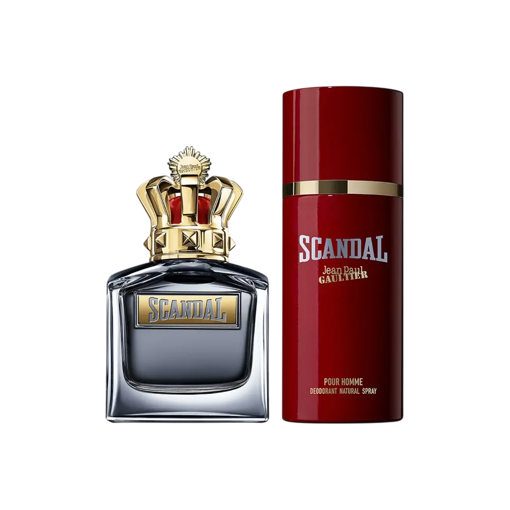 Cofanetto Jean Paul Gaultier: Scandal Eau De Toilette uomo 100ml + Scandal Deodorante Spray uomo 150ml