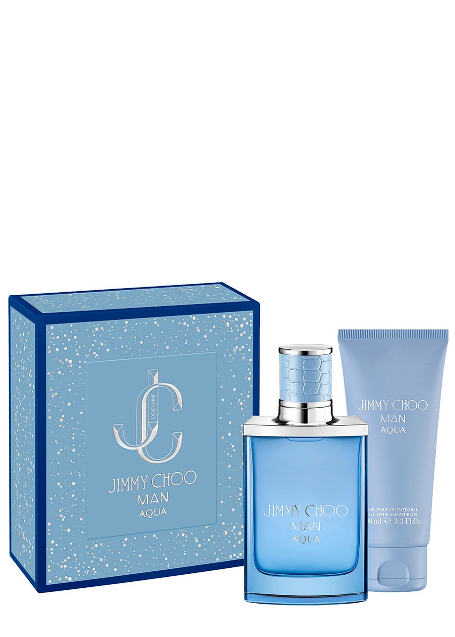 Set Jimmy Choo: Aqua Eau De Toilette uomo 50ml + Aqua Shower Gel For All Skin Types 100ml