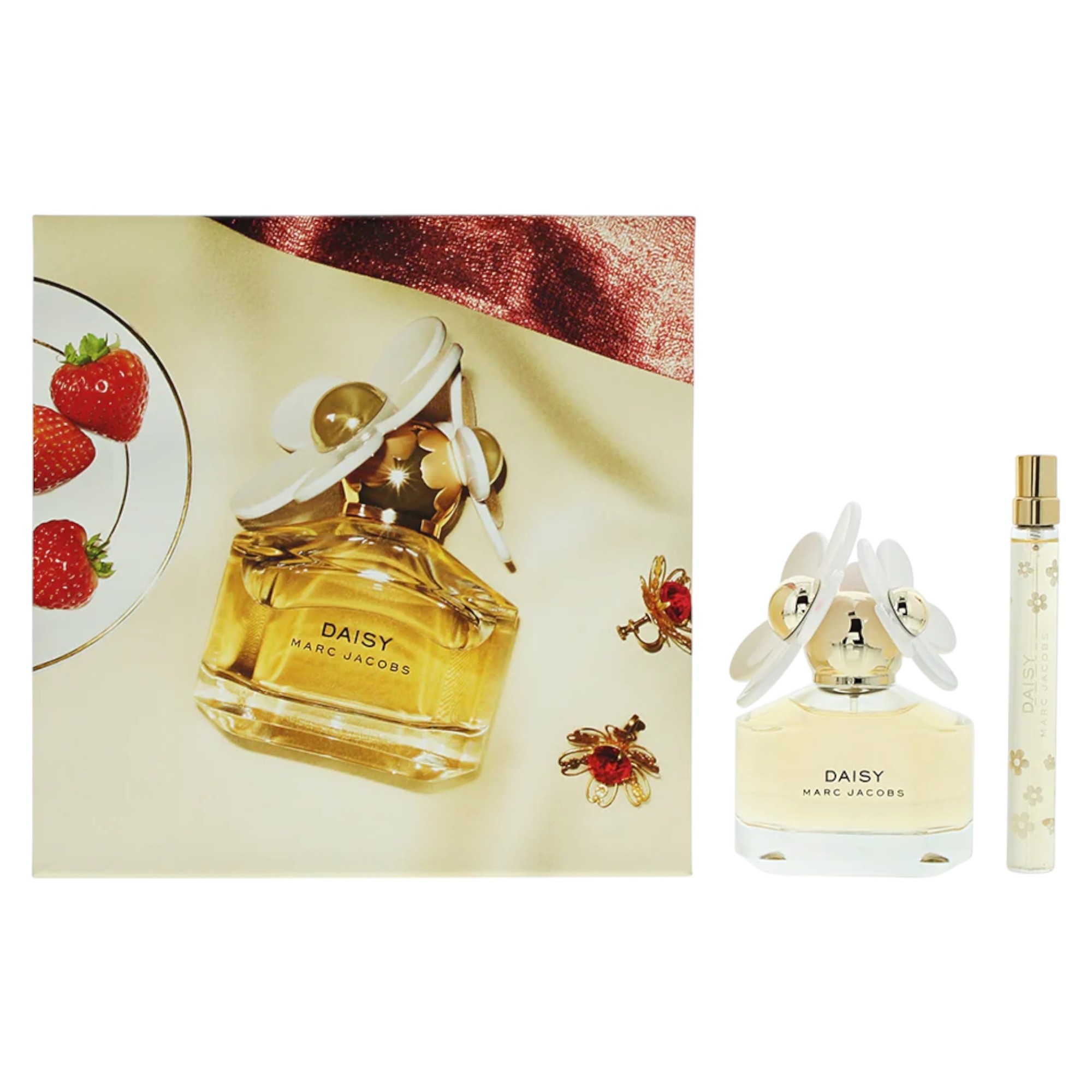 Cofanetto Marc Jacobs: Daisy Eau De Toilette donna 10ml Miniatura + Daisy Eau De Toilette donna 50ml
