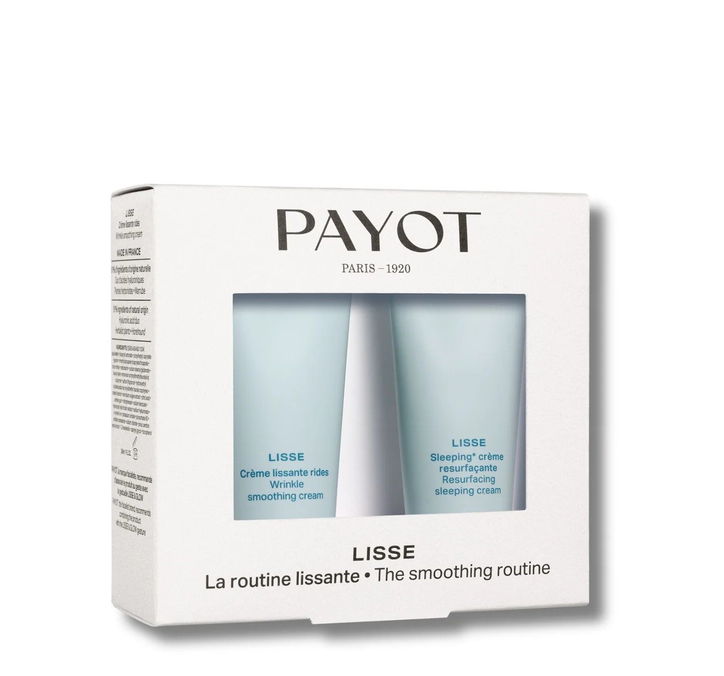 Set Payot: Lisse Crema Notte Rinnovatrice Viso 30ml + Lisse Crema Levigante Rughe Viso 30ml