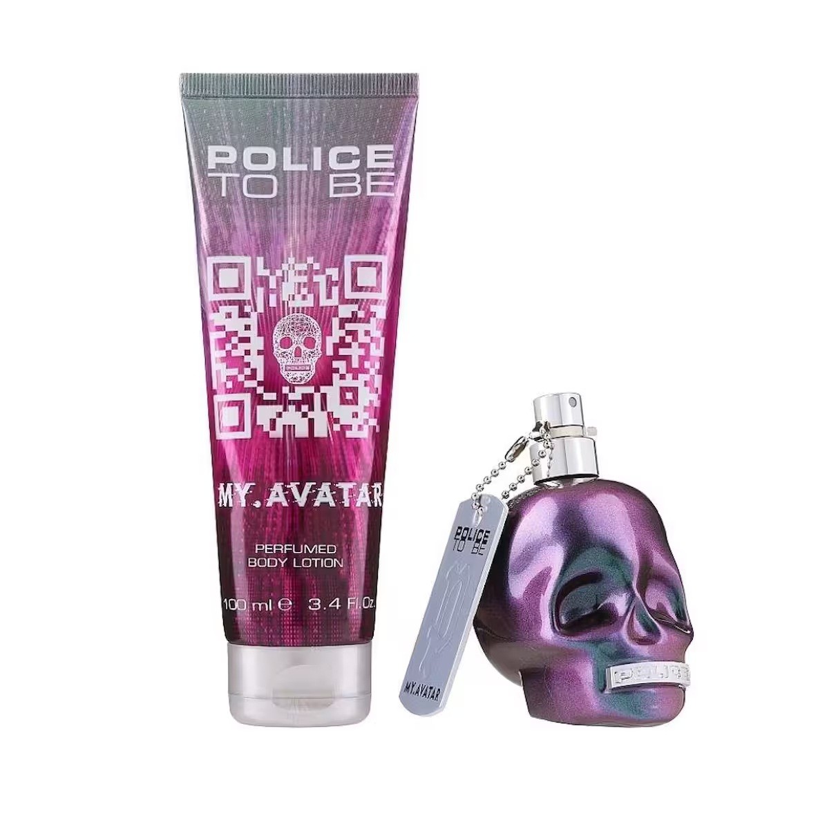 Set Police: To Be My Avatar Lozione Corpo Idratante 100ml + To Be My Avatar Eau De Parfum donna 40ml