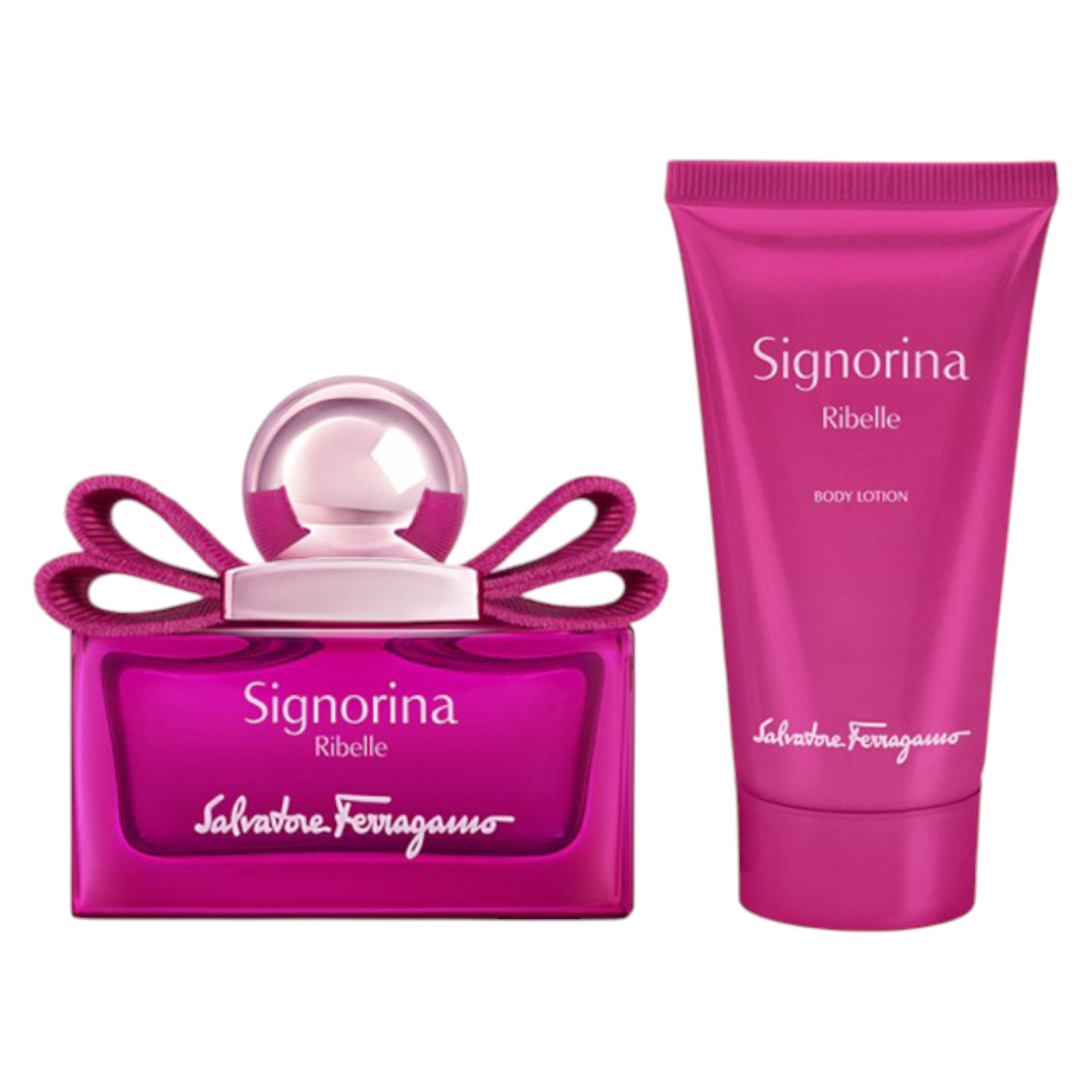 Cofanetto Salvatore Ferragamo: Signorina Ribelle Eau De Parfum donna 30ml + Signorina Ribelle Lozione Corpo Idratante 50ml