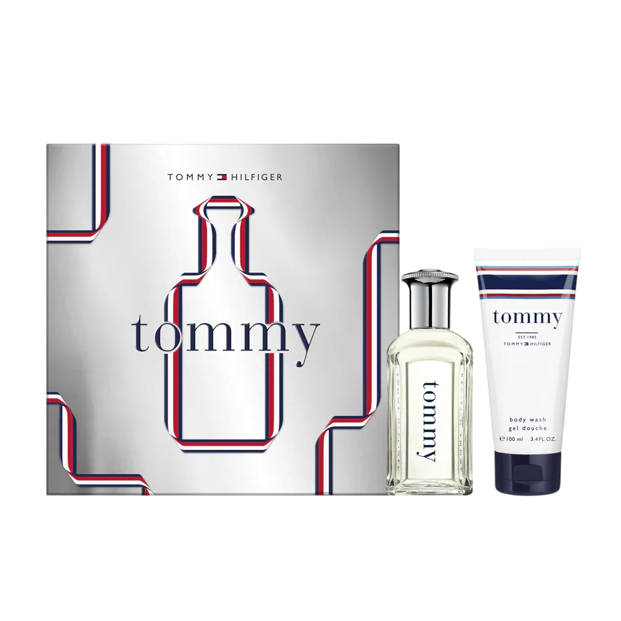 Set Tommy Hilfiger: Tommy Eau De Toilette uomo 50ml + Tommy Shower Gel Body 100ml