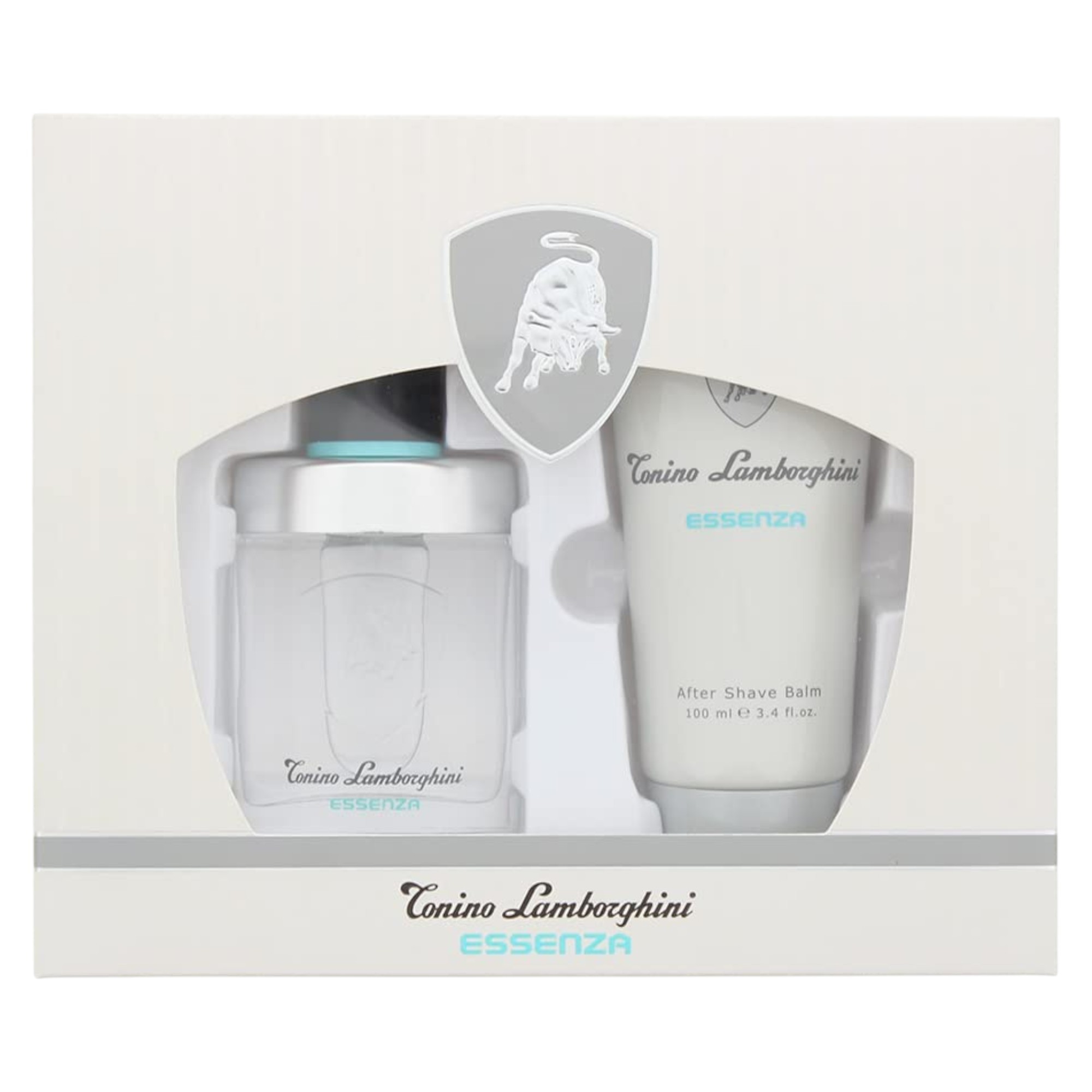 Cofanetto Tonino Lamborghini: Essenza Eau De Toilette uomo 40ml + Essenza Balsamo Dopobarba Idratante 100ml