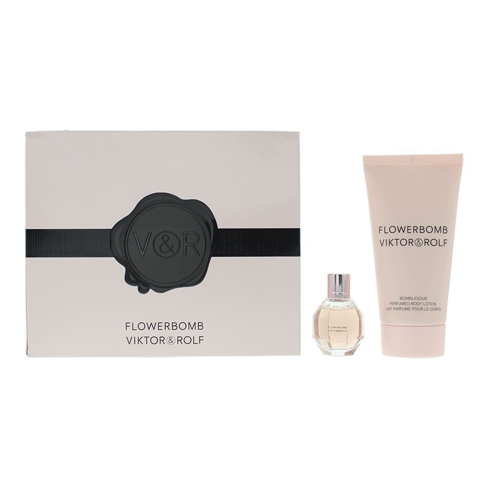 Set Viktor & Rolf: Flowerbomb Eau De Parfum donna 7ml + Flowerbomb Smooth Body Lotion Body 50ml