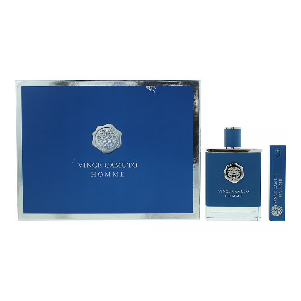 Cofanetto Vince Camuto: Homme Eau De Toilette uomo 200ml + Homme Eau De Toilette uomo 15ml
