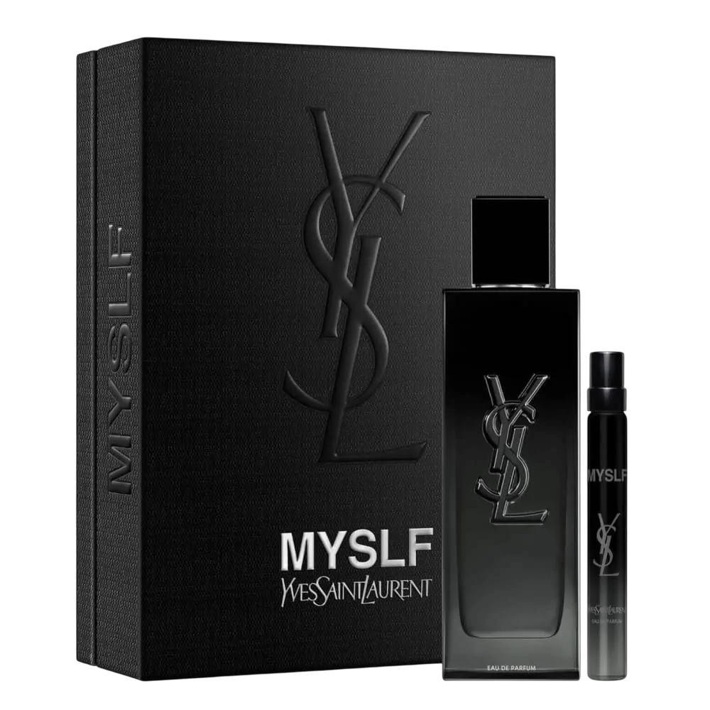 Cofanetto Yves Saint Laurent: Myslf Eau De Parfum uomo ricaricabile 100ml + Myslf Eau De Parfum uomo 10ml