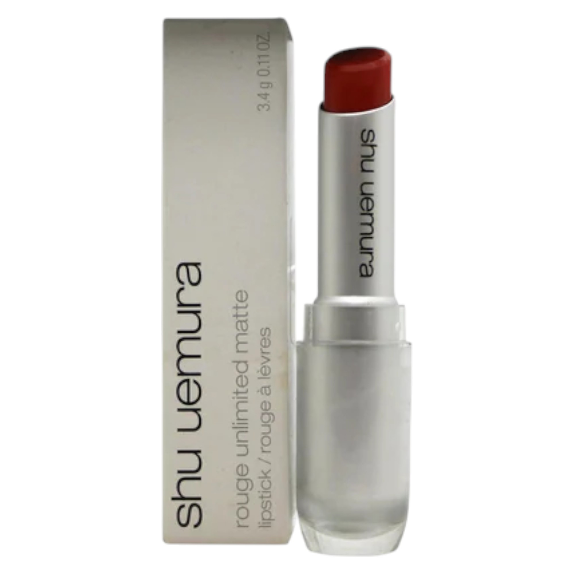 Rossetto cremoso opaco Shu Uemura Rouge Unlimited 592 OR 592 34 g