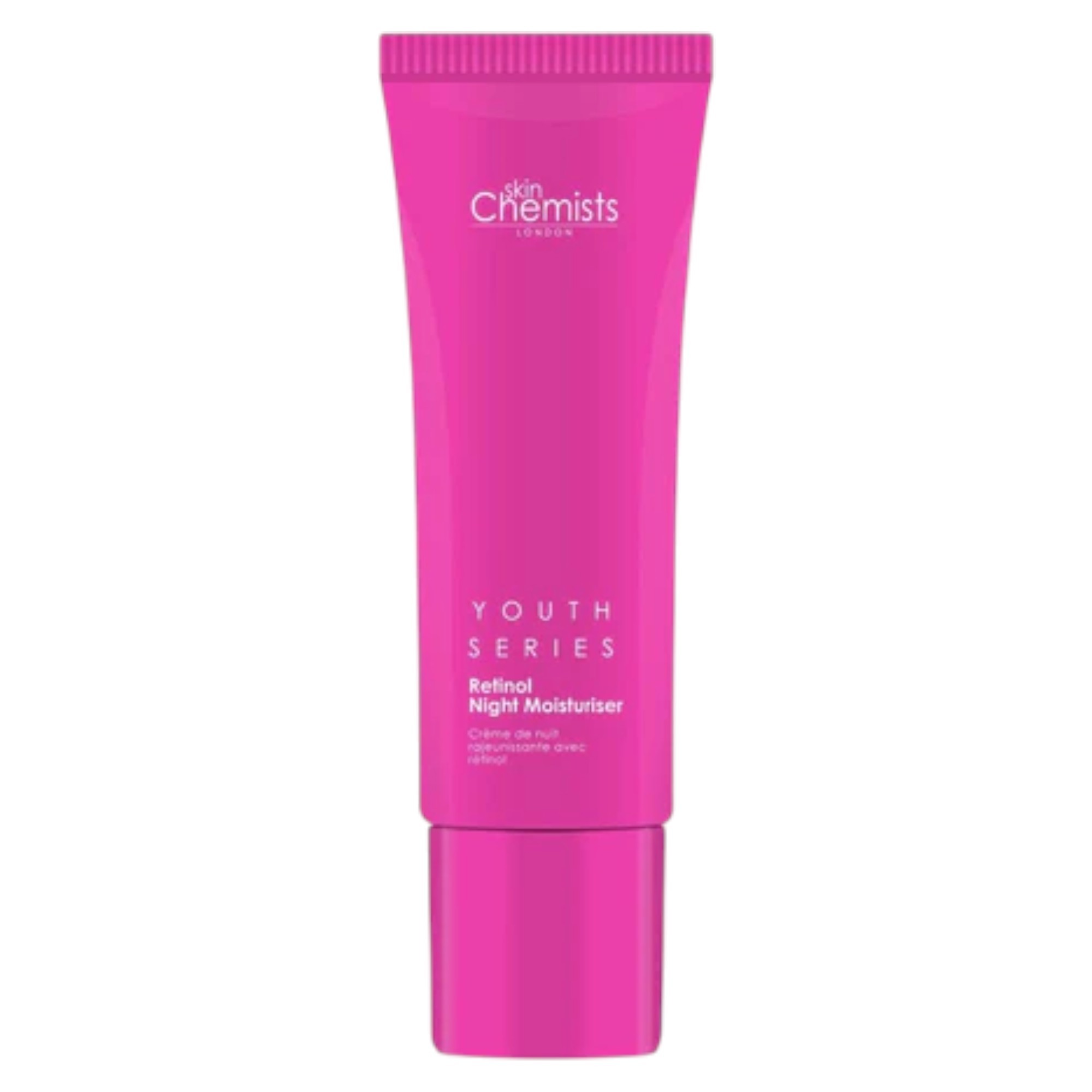 Maschera idratante per il corpo e il viso Skin Chemists Youth Series 50ml per il giorno.