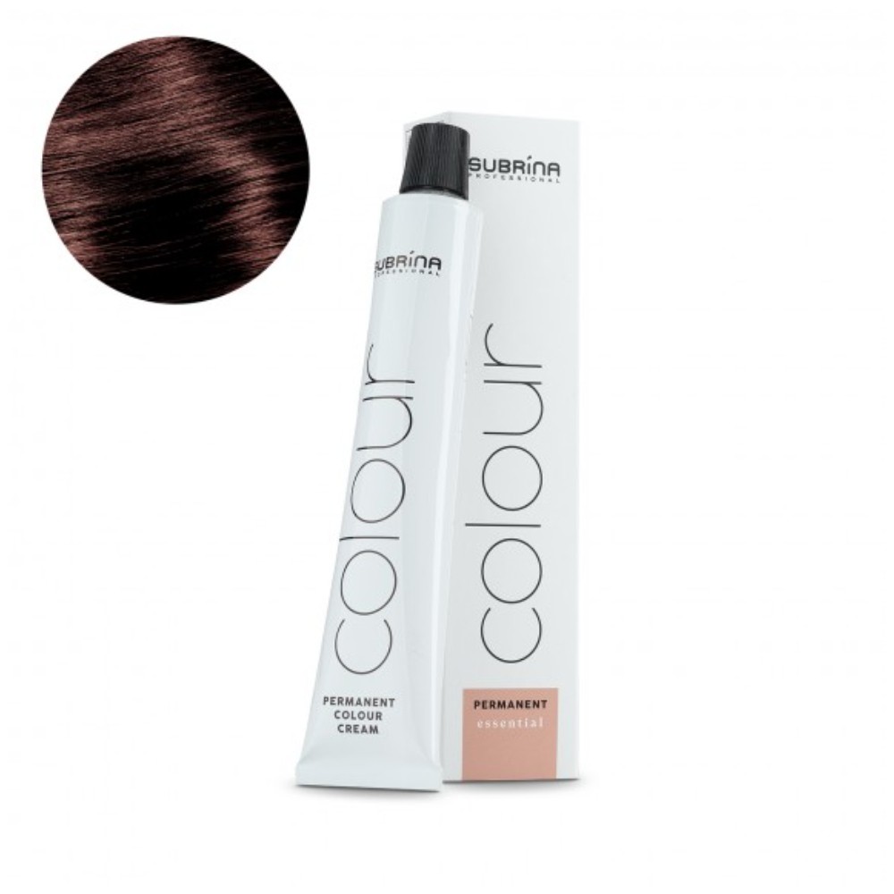 Tintura per capelli permanente Subrina Professional Essential Colour 5/76 100ml