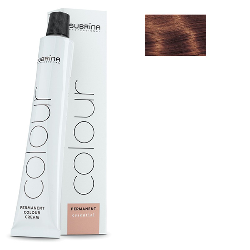 Tintura per capelli permanente Subrina Professional Essential Colour 6/73 Biondo ramato scuro 100ml