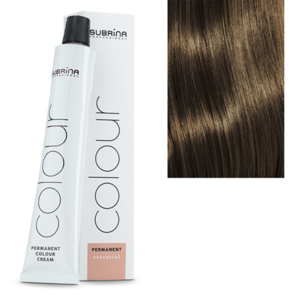 Tintura per capelli permanente Subrina Professional Essential Colour 6/8 Biondo Scuro Opaco 100ml