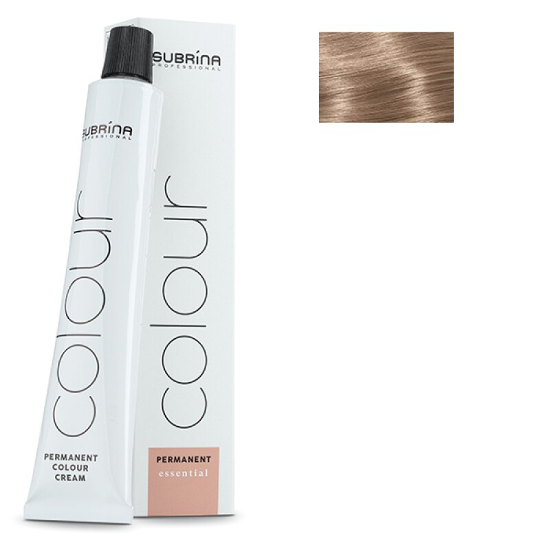 Tintura per capelli permanente Subrina Professional Essential Colour 8/71 Biondo Chiaro Castano Cenere 100ml