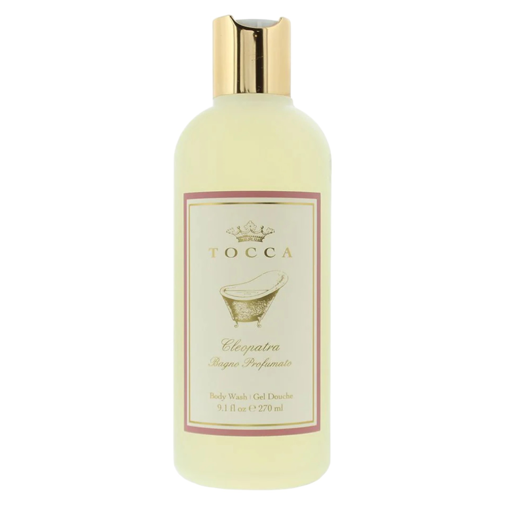 Bagnoschiuma idratante Tocca Cleopatra 270ml