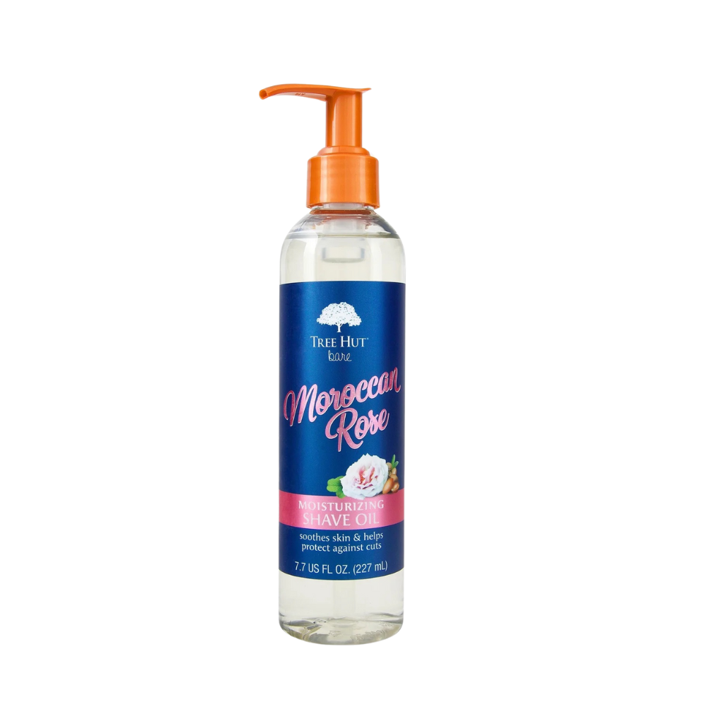 Olio pre-barba lenitivo Tree Hut alla rosa marocchina 227ml