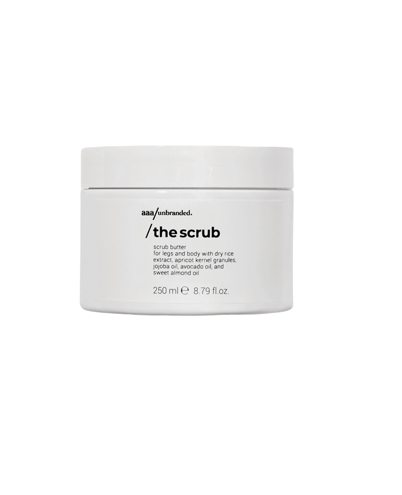 Scrub corpo detergente ed esfoliante senza marchio 250ml