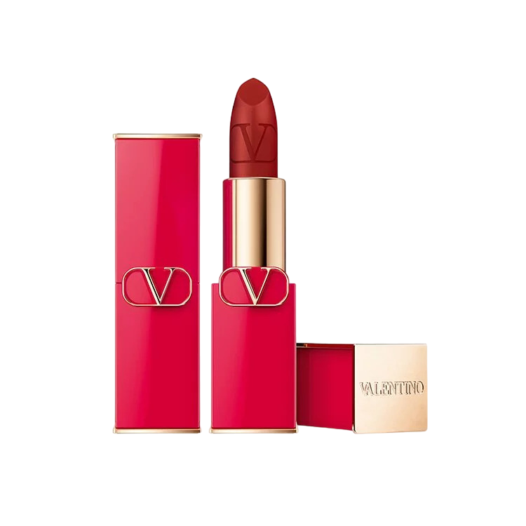 Rossetto cremoso opaco Valentino Rosso 111A ricaricabile 35 g
