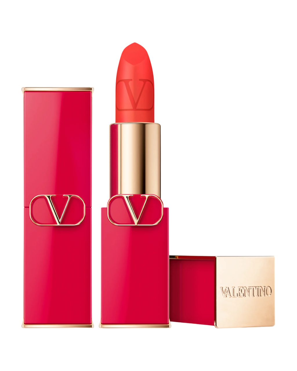 Rossetto cremoso opaco Valentino Rosso 403A ricaricabile 35 g