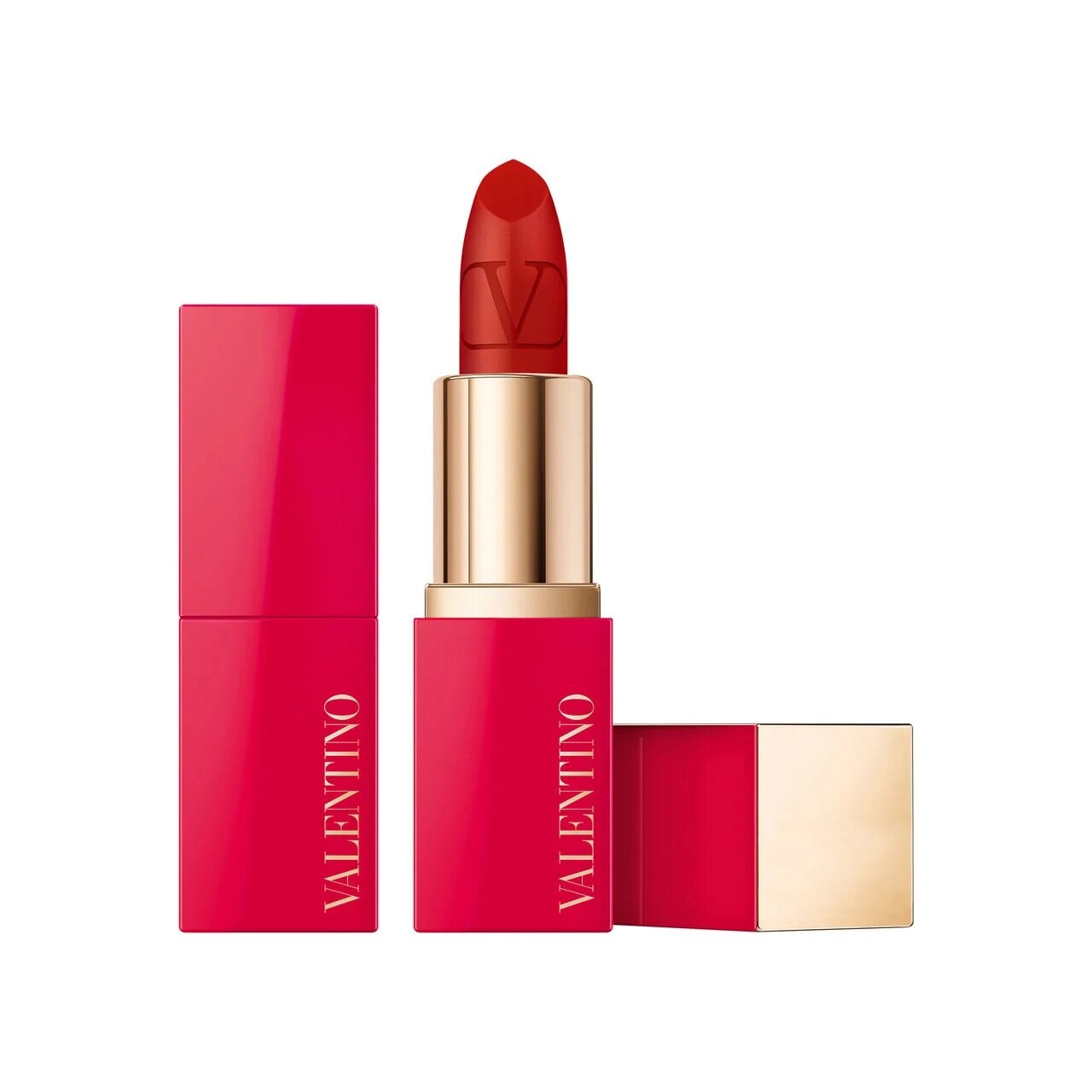 Rossetto cremoso Valentino Rosso Satin Finish 217A ricaricabile 35 g