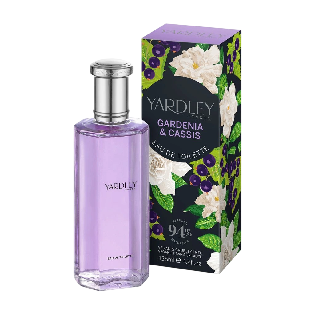 Yardley Gardenia & Cassis Eau De Toilette Donna 125ml