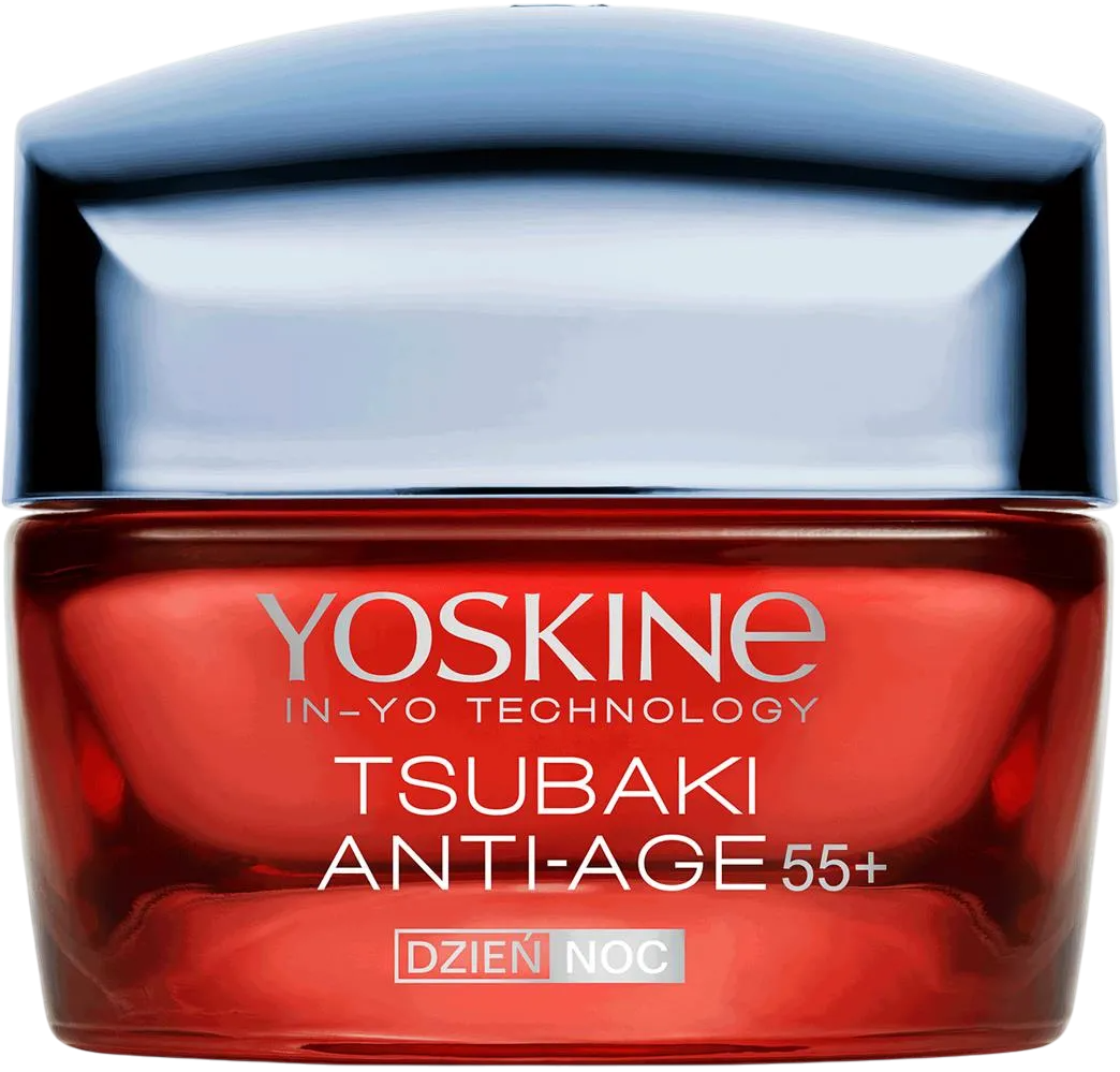Yoskine Tsubaki 55+ Crema Viso Giorno e Notte Antietà 50ml