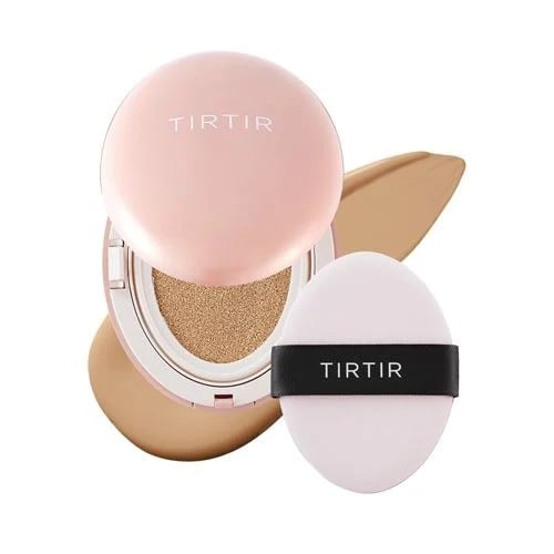 TIRTIR Spugnetta per il trucco adatta alla mascherina All Cover Cushion 18 g - Tonalità: 27N Camel donna