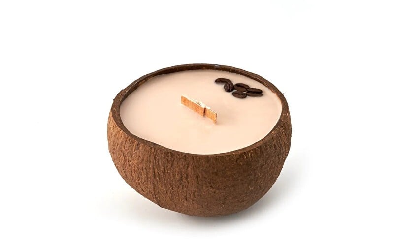 Tropikalia Candela al cocco - Profumo di caffè e moka unisex