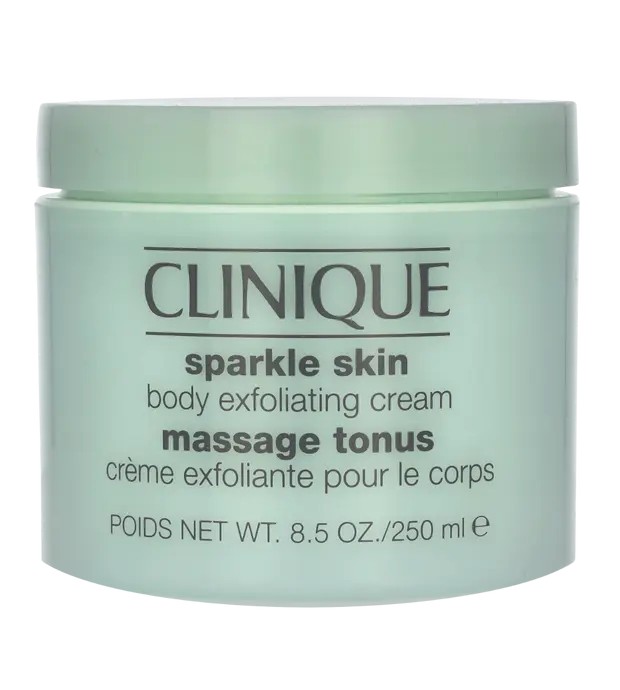 Clinique SPARKLE SKIN body exfoliating cream 250ml donna 250ml