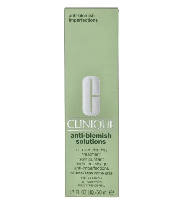 Clinique ANTI BLEMISH SOLUTIONS clearing moisturizer 50ml donna 50ml