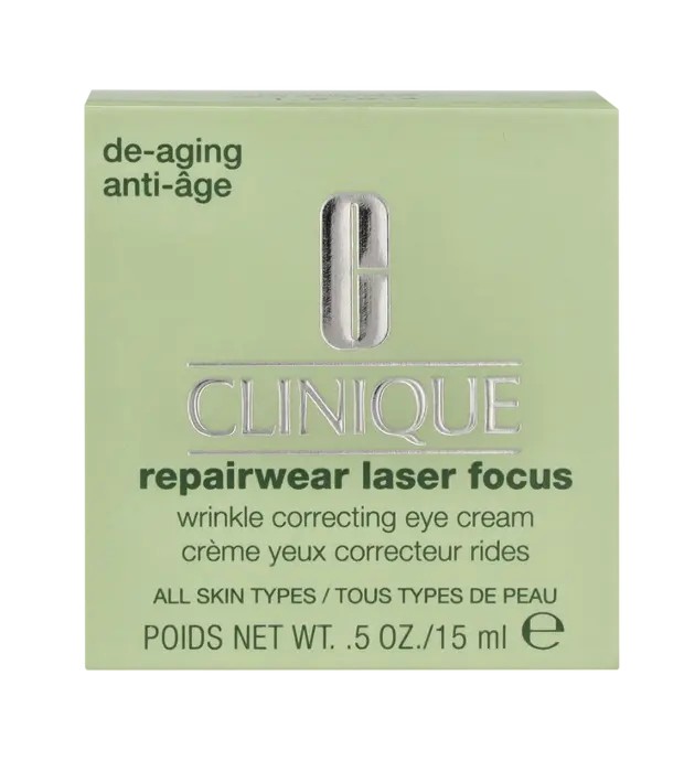 Clinique REPAIRWEAR LASER FOCUS wrinkle correcting eye cream 15ml donna 15ml