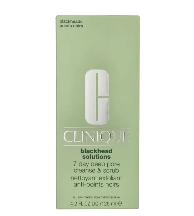 Clinique BLACKHEAD SOLUTIONS 7 days deep pore cleanser scrub 125ml unisex 125ml