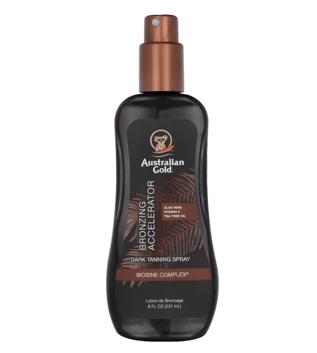 Australian Gold ACCELERATOR with bronzer spray gel 237ml unisex 237ml