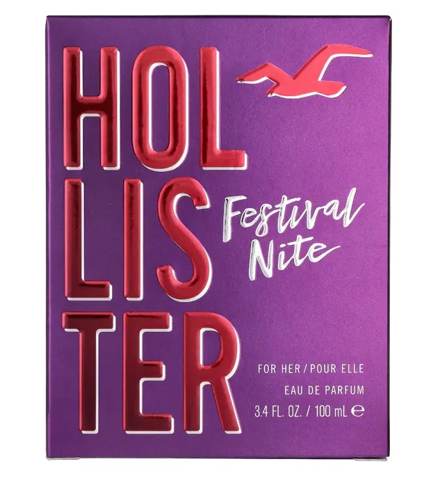 Hollister FESTIVAL NITE FOR HER eau de parfum spray 100ml donna