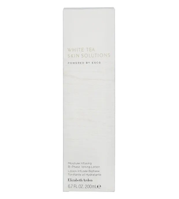 Elizabeth Arden Tonico per la pelle White Tea Skin Solutions Moisture Infusing Bi-Phase Toning Lotion 200ml donna