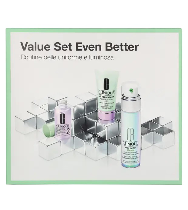 Clinique Beauty Routine Anti Stains Set Even Better Serum 30ml AAC Soap Mild 30ml (promo) Clarifying Lotion 2 30ml (promo) 175m