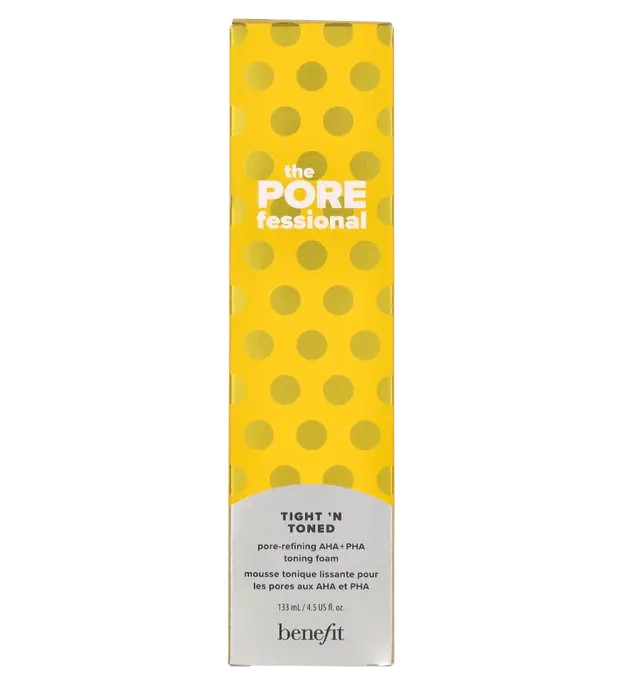 Benefit The Porefessional Tight 'N Toned AHA+PHA Toning Foam 133ml