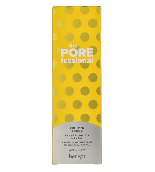 Benefit La schiuma tonificante AHA PHA POREfessional Tight N Toned per affinare i pori donna 60ml