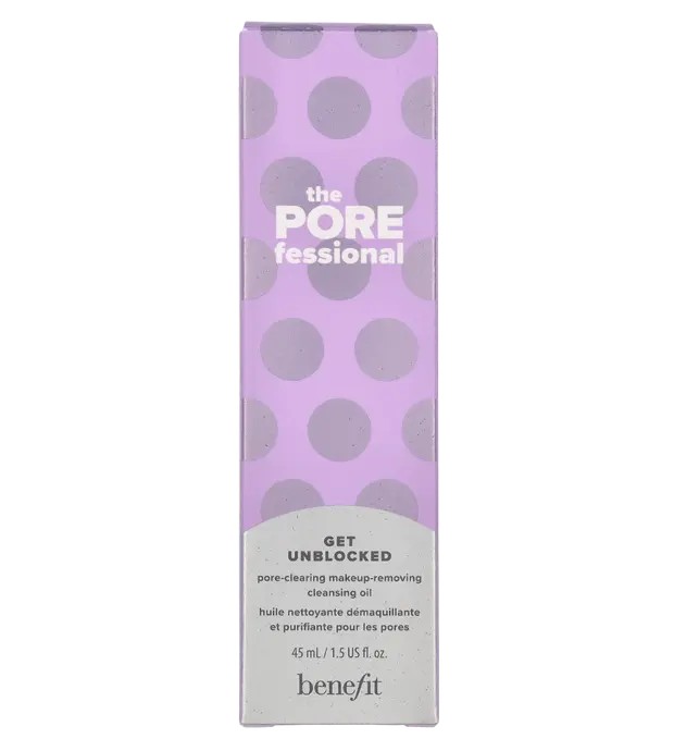 Benefit The Porefessional Get Unblocked PoreClearRemoving Cleansing Oil Olio detergente viso donna 45ml