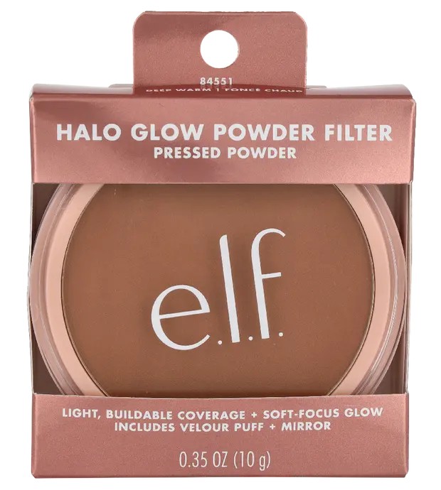Elf Halo Glow Powder Filter Pressed Power Deep Warm 30ml