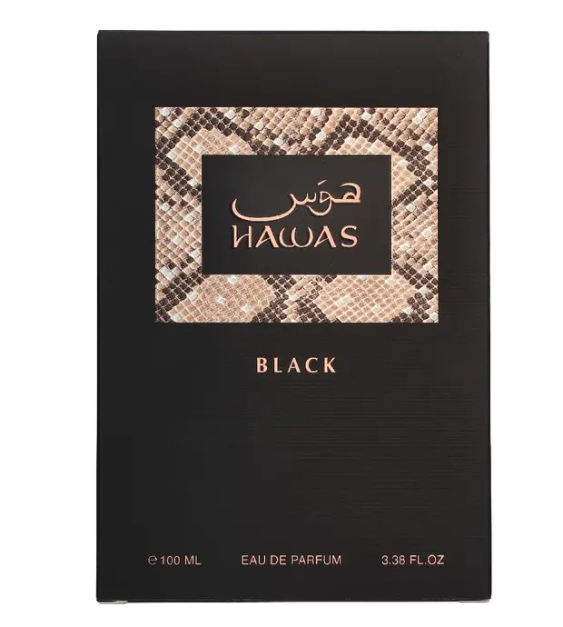 Rasasi Hawas Black eau de parfum uomo 100ml