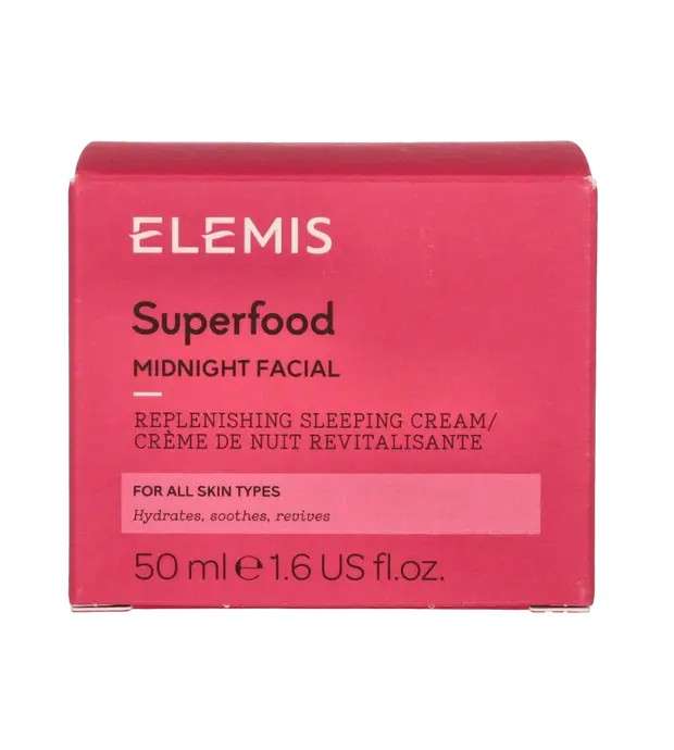 Elemis SUPERFOOD midnight facial 50ml donna 50ml