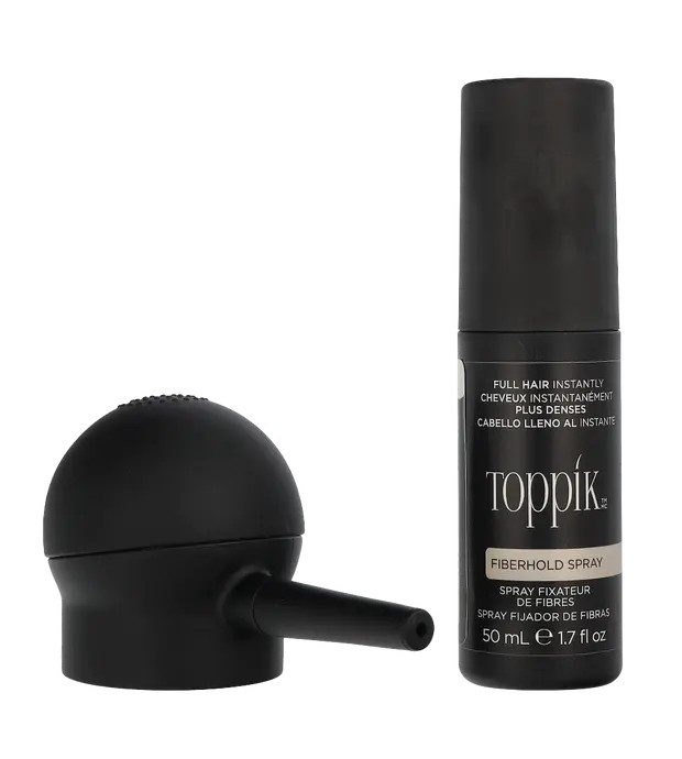 Toppik Hair Perfecting Tool Set Fiberhold Spray 50ml Applicator Optimizer 1piece unisex