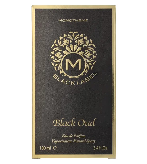 Monotheme Venezia ETICHETTA NERA Black Oud eau de parfum unisex 100ml