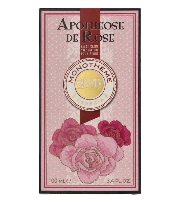 Monotheme Apothose De Rose Feminino Eau de Toilette Spray 100ml Unisex