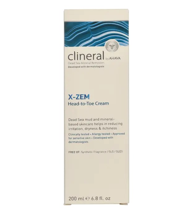 Ahava Clineral X ZEM Crema dalla testa ai piedi Crema intensiva per tutto il corpo 200ml Donna