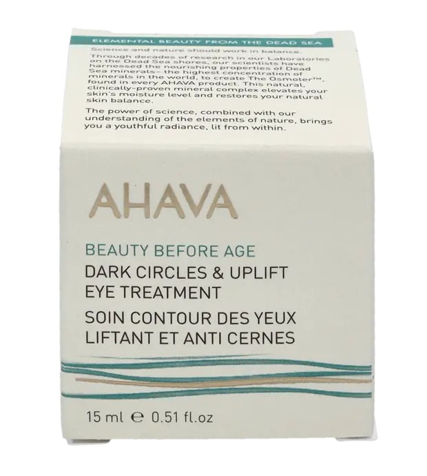 Ahava B.B.A. Dark Circles & Uplift Eye Treatment donna 15ml
