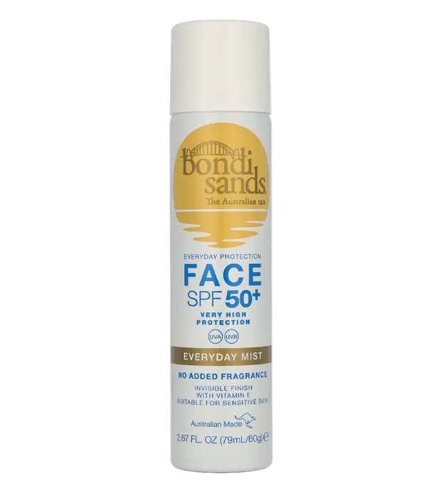 Bondi Sands Spray viso senza profumo SPF50+ 79ml unisex