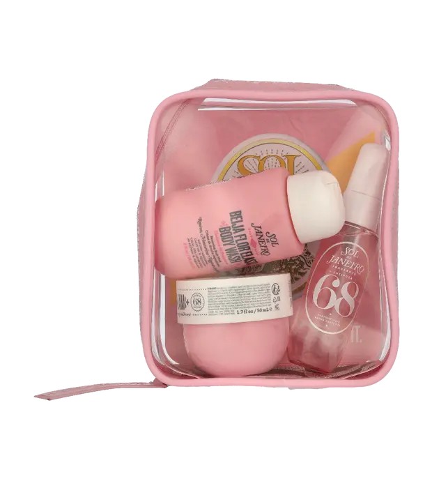 Sol De Janeiro Beija Flor Jet Giftset 170ml Cheirosa 68 Perfume Mist 30ml-Body Wash 90ml-Elasti-Cream 50ml